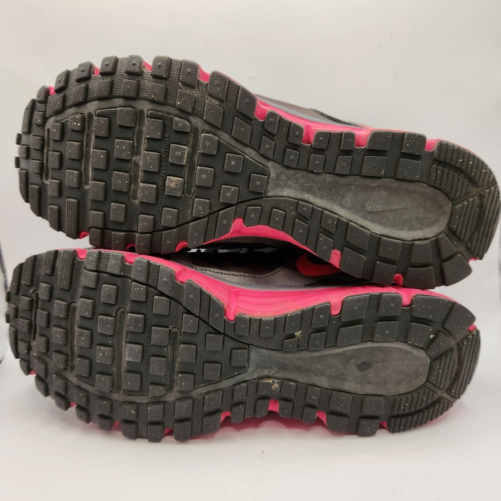 Women's Dark Gray, Pink, Orange Nike Dual Fusion Running Sneakers,  Size 9.5 - Picture 9 of 9